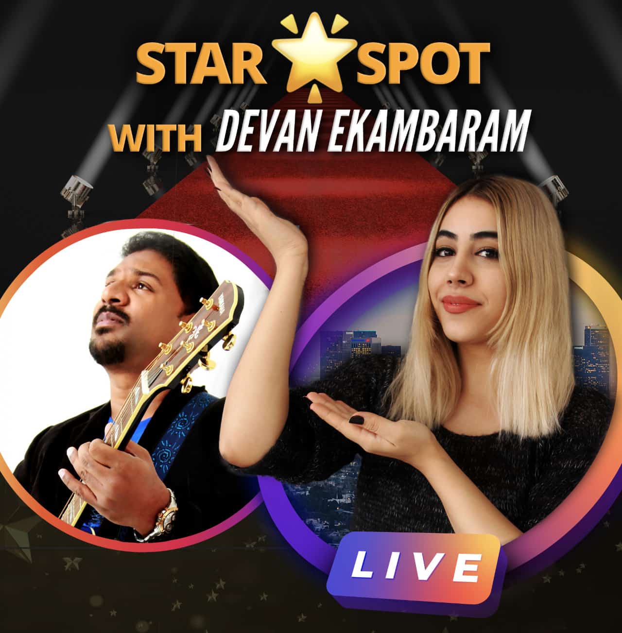 Promotional cover art of Star Spot with Devan Ekambaram