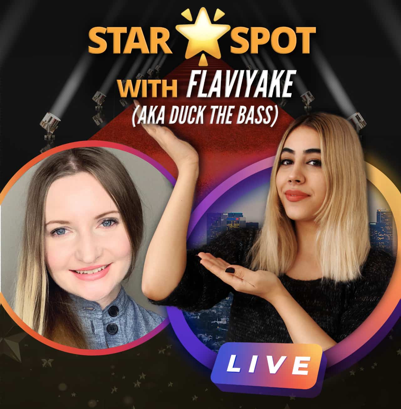 Promotional cover art of Star Spot with Flaviyake (Duck the Bass)