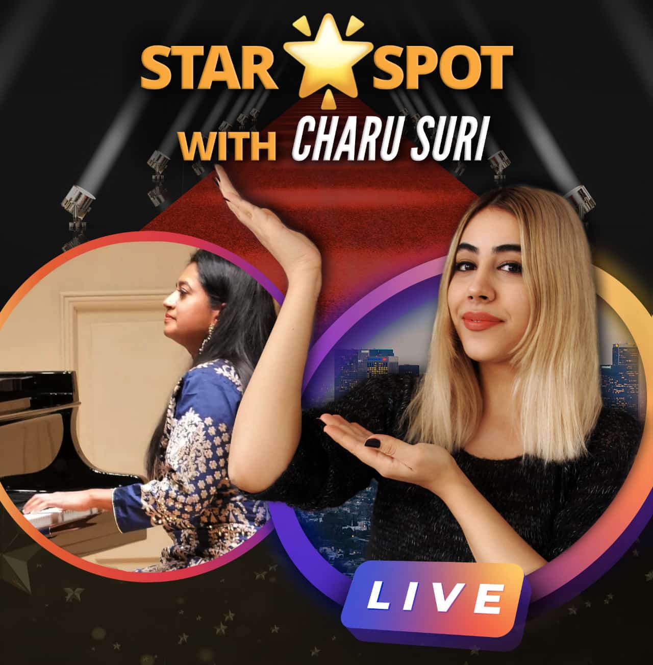 Promotional cover art of Star Spot with Charu Suri