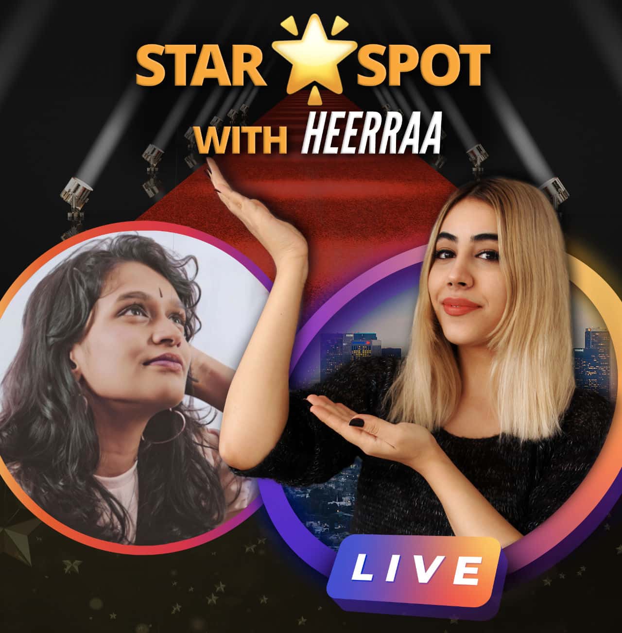 Promotional cover art of Star Spot with Heerraa