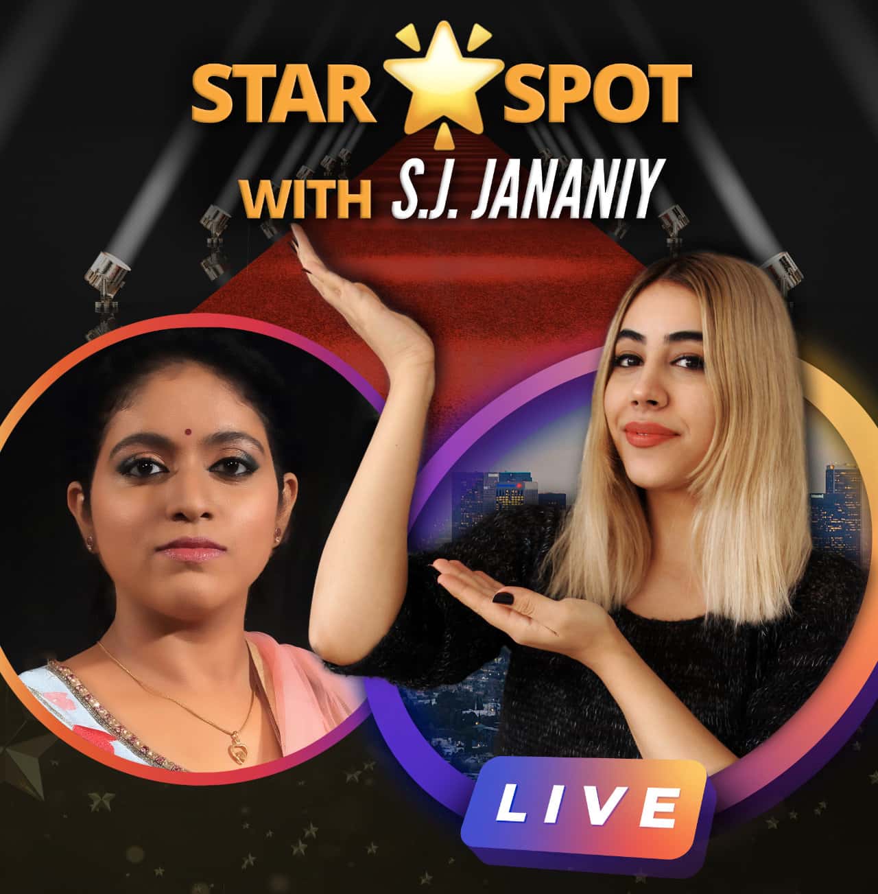 Promotional cover art of Star Spot with S. J. Jananiy