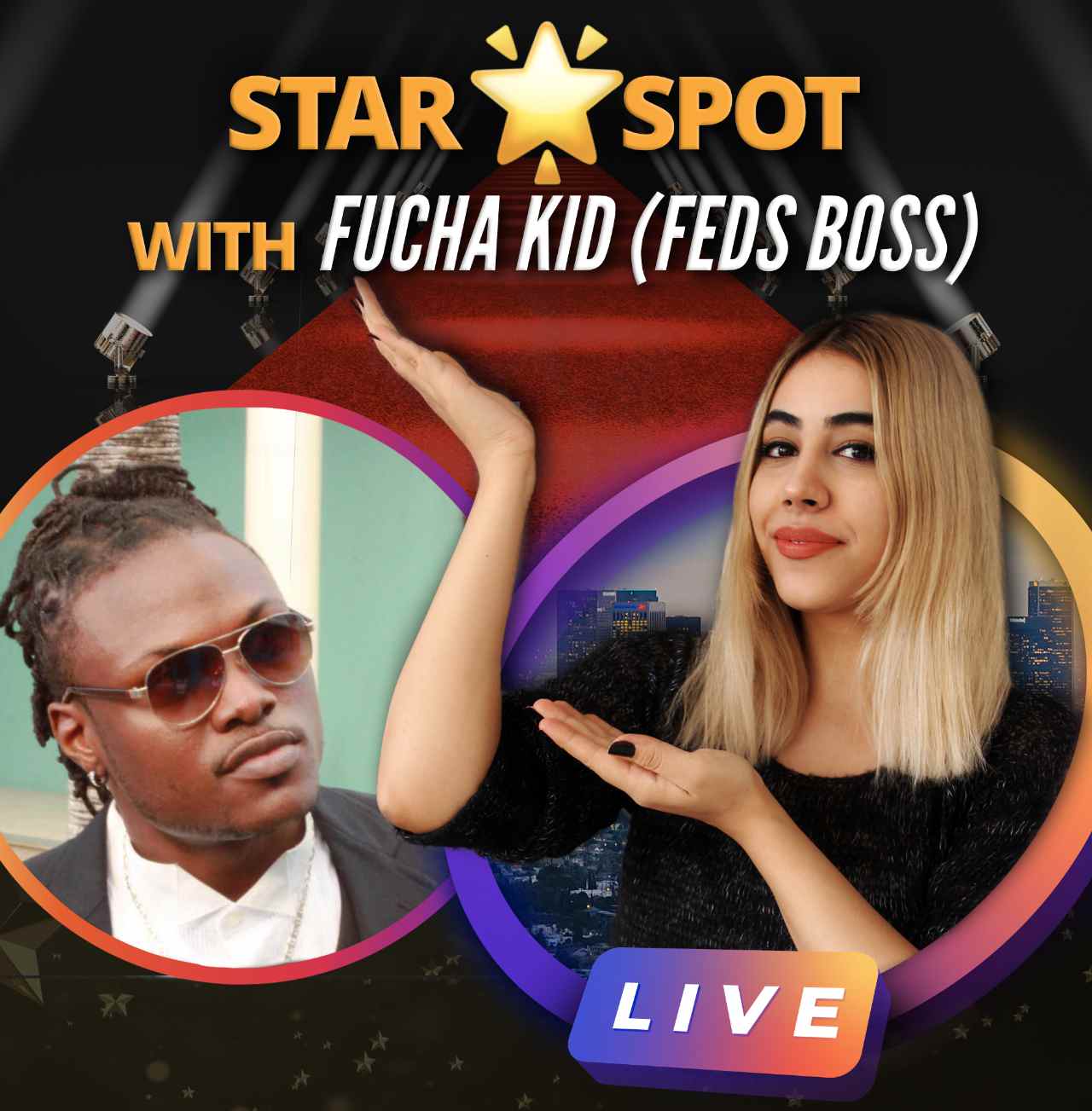 Promotional cover art of Star Spot with Fucha Kid (Feds Boss)