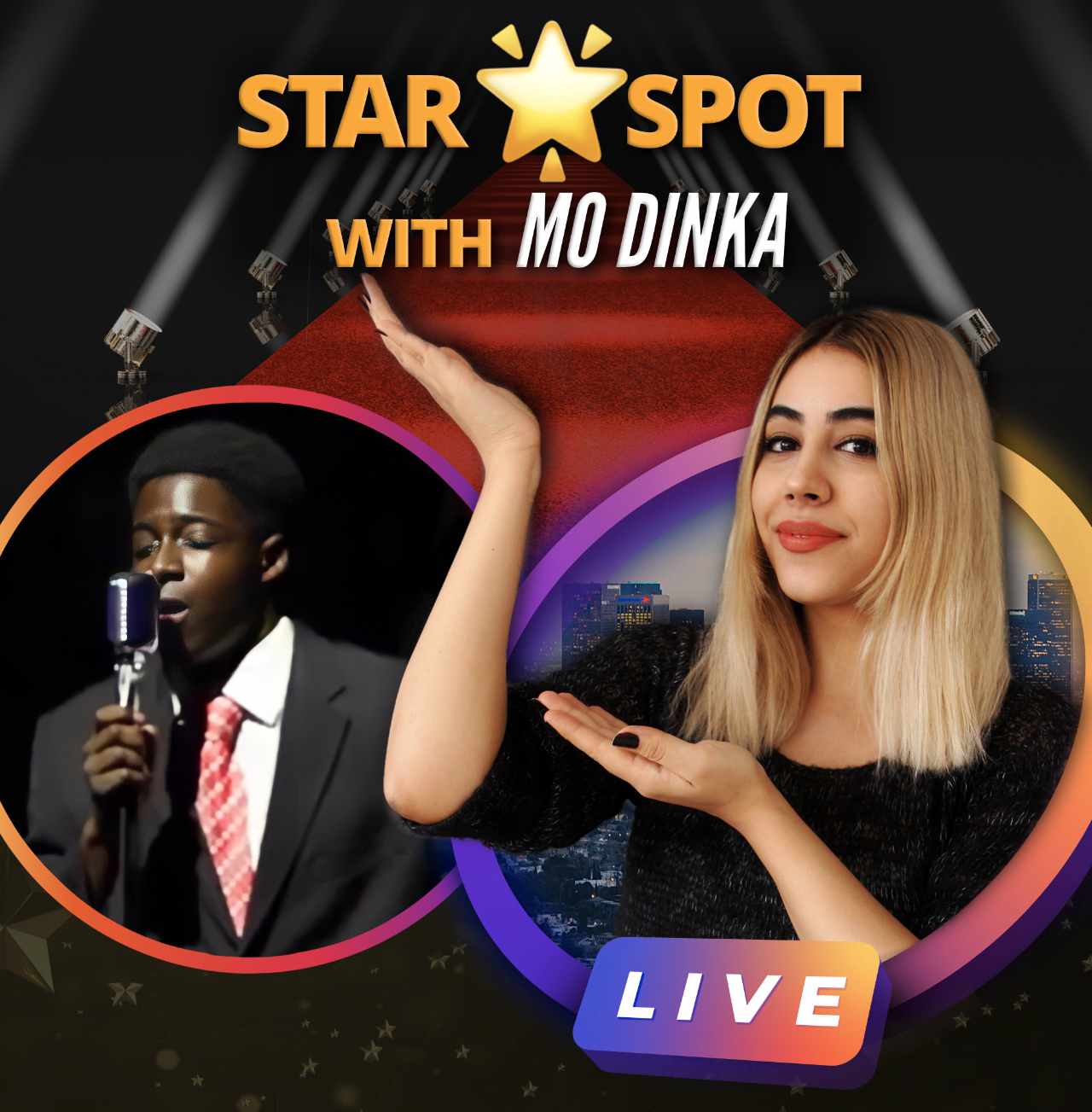 Promotional cover art of Star Spot with Mo Dinka