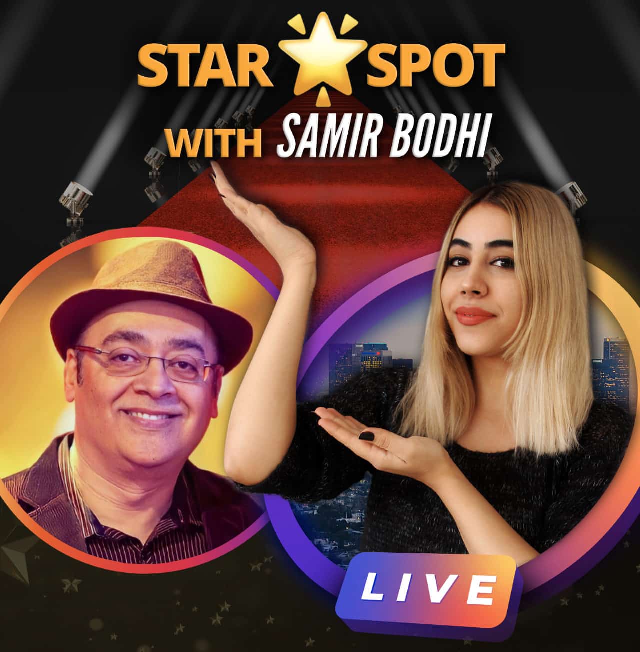 Promotional cover art of Star Spot with Samir Bodhi