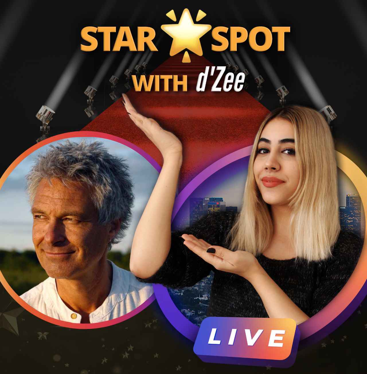 Promotional cover art of Star Spot with Hans-Peter de Zeeuw a.k.a d’Z