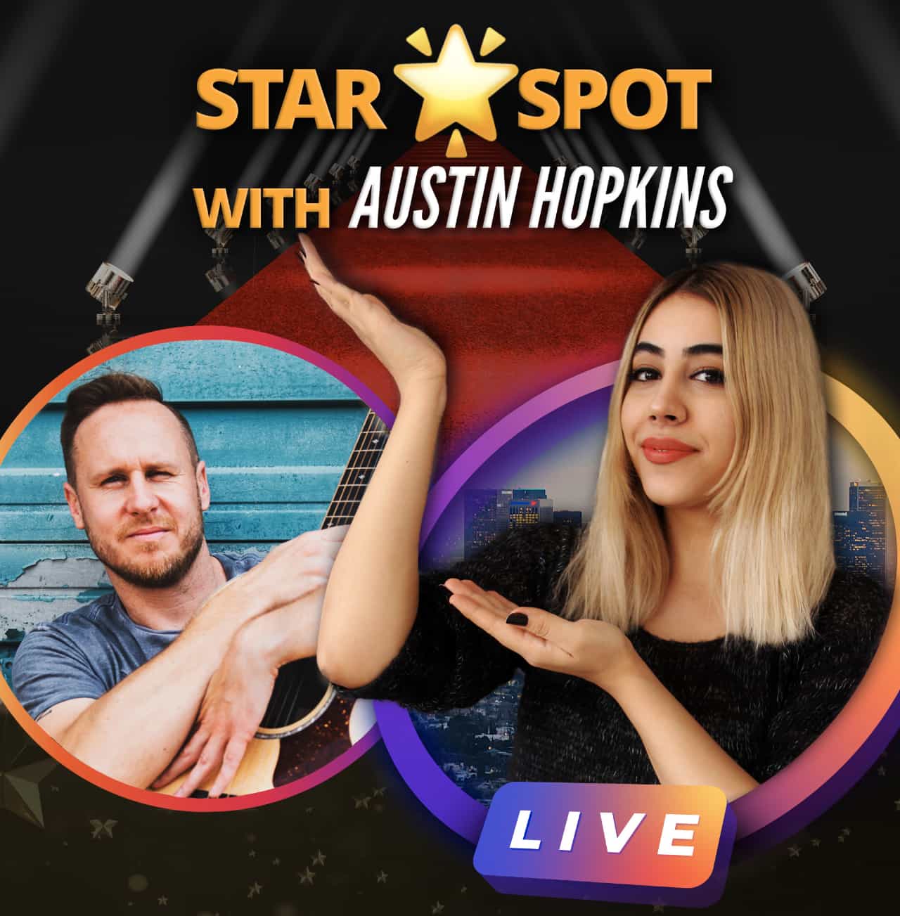 Promotional cover art of Star Spot with Austin Hopkins