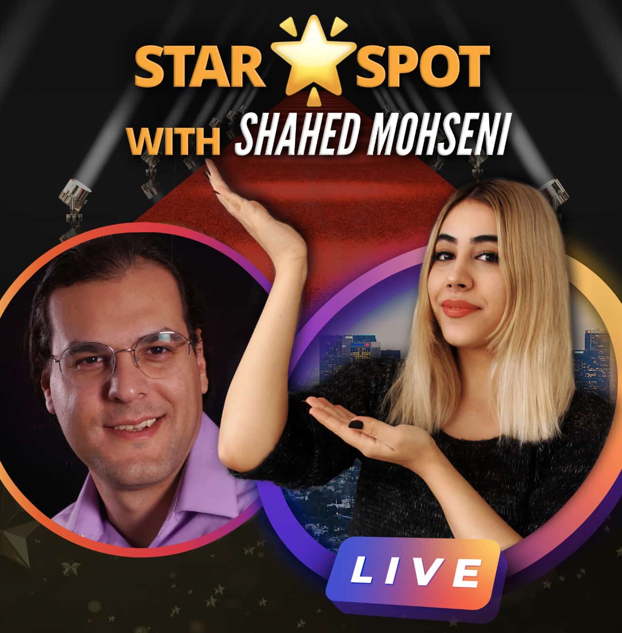 Promotional cover art of Star Spot with Shahed Mohseni