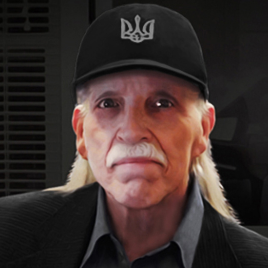 Portrait of Paul Long, winner of InterContinental Music Awards 2024, posing for their award