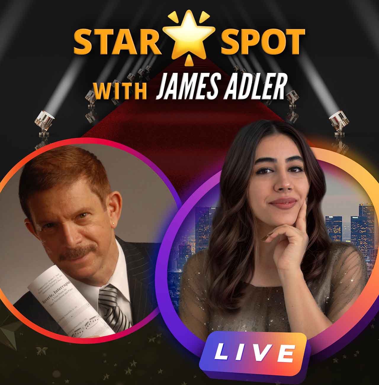 Promotional cover art of Star Spot with James Adler