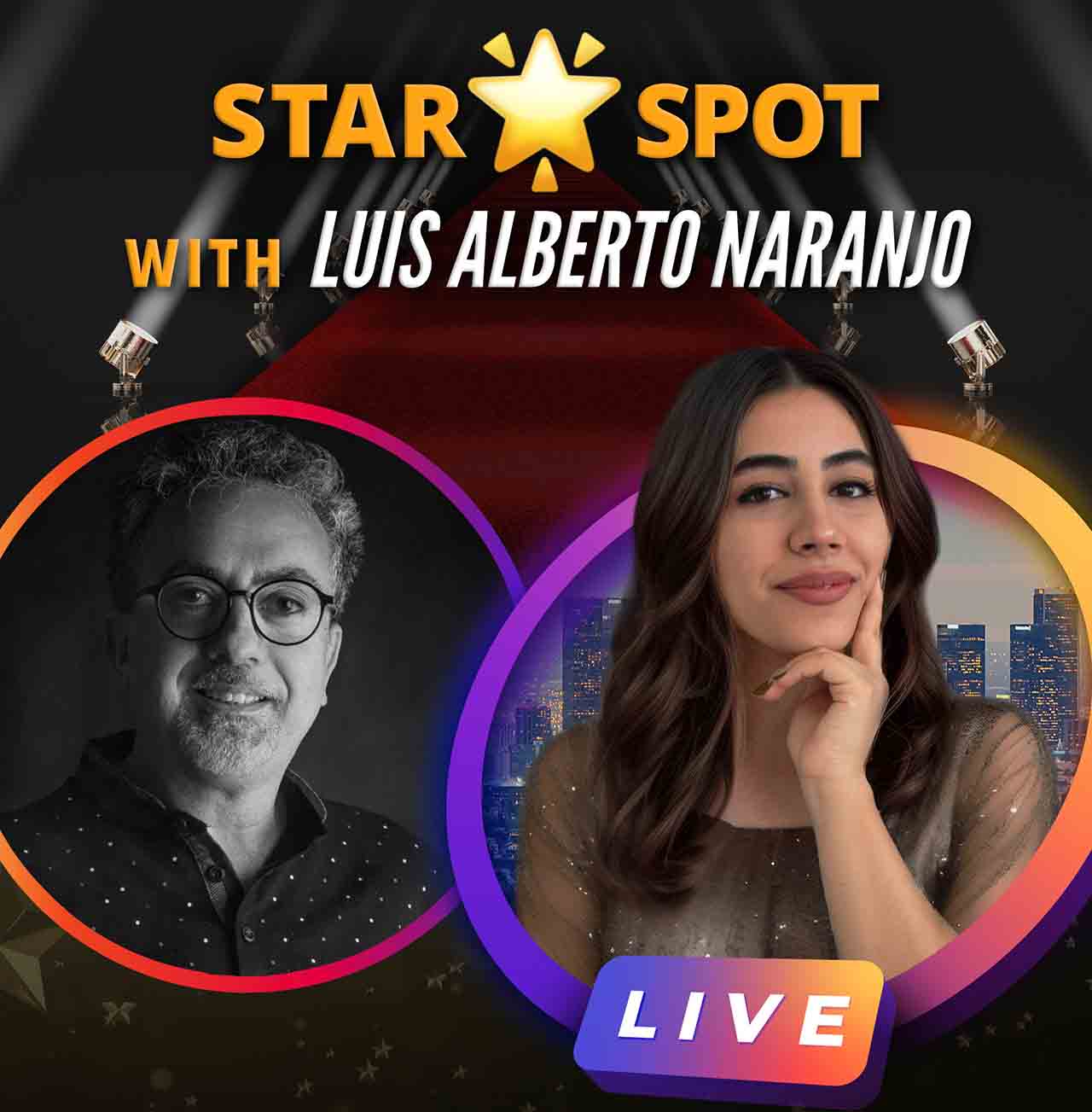 Promotional cover art of Star Spot with Luis Alberto Naranjo