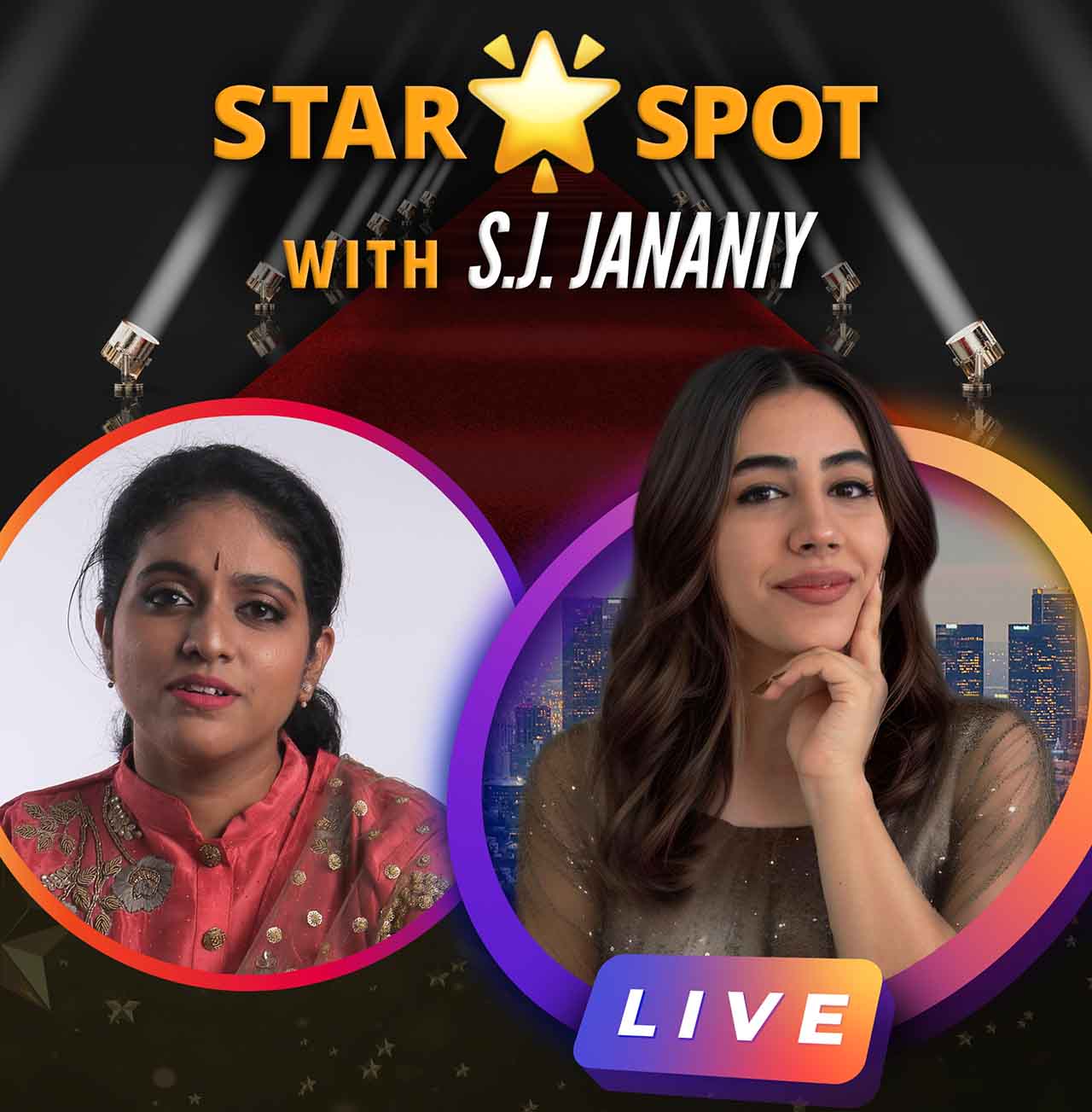 Promotional cover art of Star Spot with S.J. Jananiy