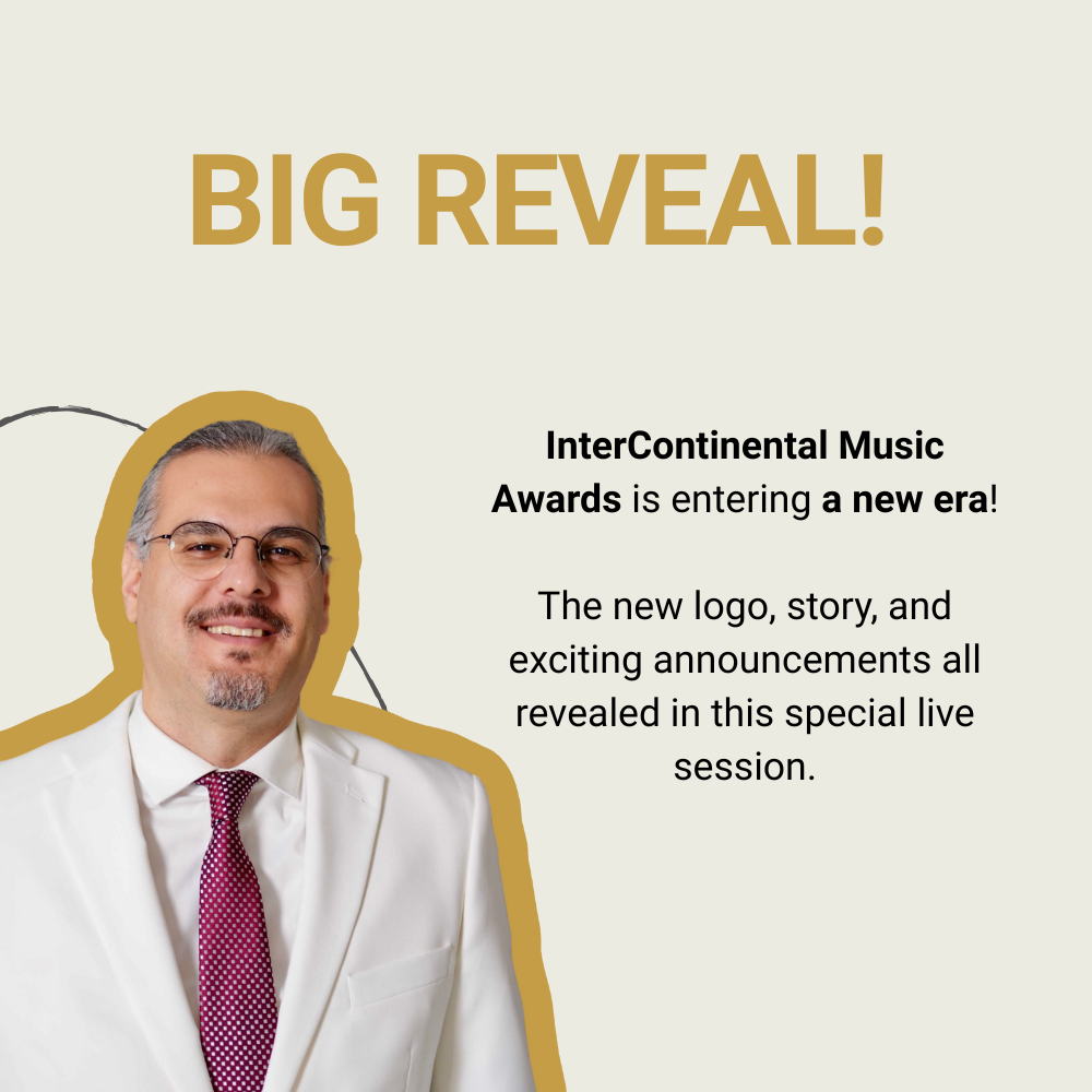 Unveiling of the new ICMA logo, representing global unity through music